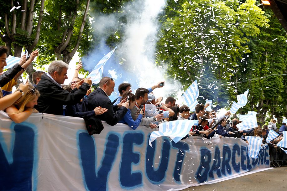 L'arrivée des joueurs