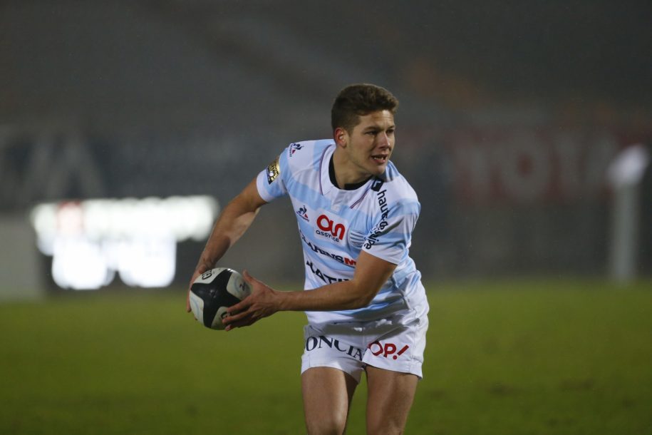 Antoine Gibert lors de la rencontre Racing - Bayonne