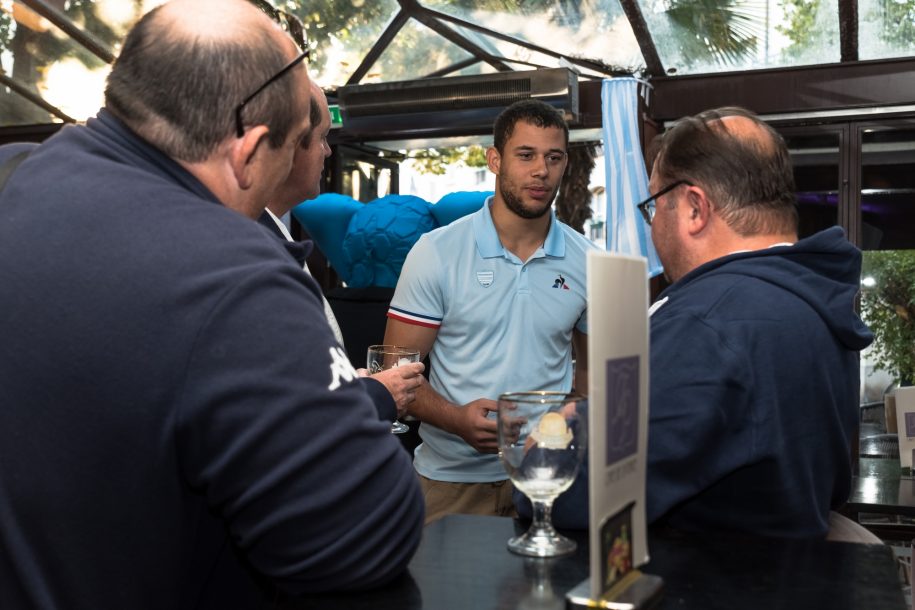 Soirée supporters Ciel te Blanc en compagnie de Matthieu Voisin