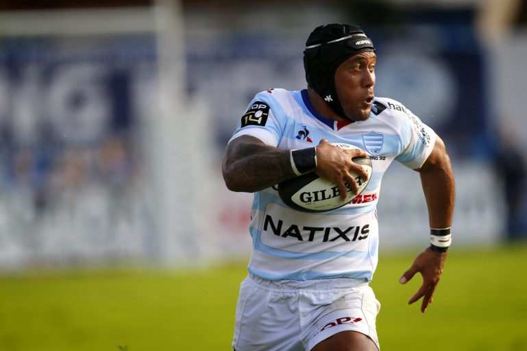 Racing 92 vs Castres Olympique - La course d'Anthony Tuitavake