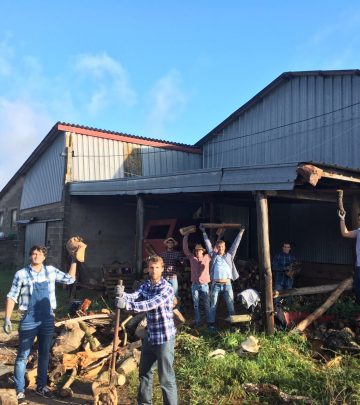 Les Espoirs à la ferme !