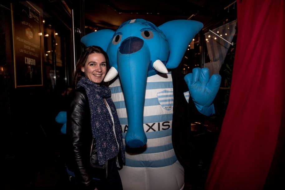 Soirée conviviale hier soir à l'Iguana avec Louis Dupichot et les supporters Ciel et Blanc