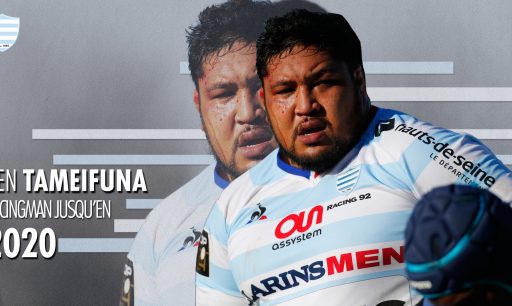 Ben Tameifuna Racingman jusqu'en 2020 !