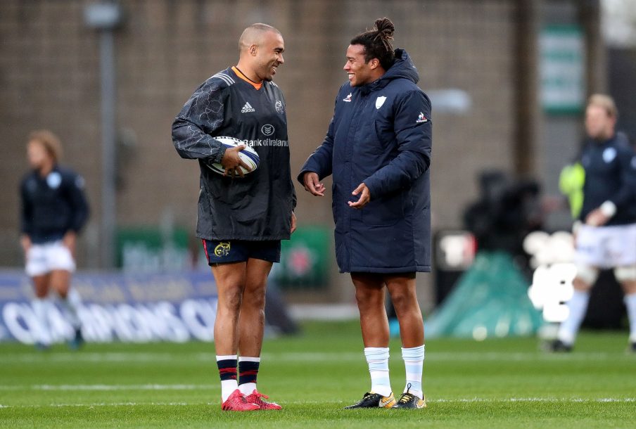 Simon Zebo et Teddy Thomas