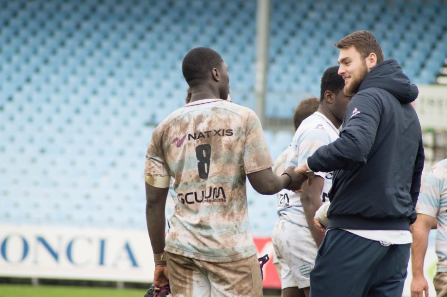 ESPOIRS - R92 v USAP - Ibrahim Diallo et Damien Teissedre