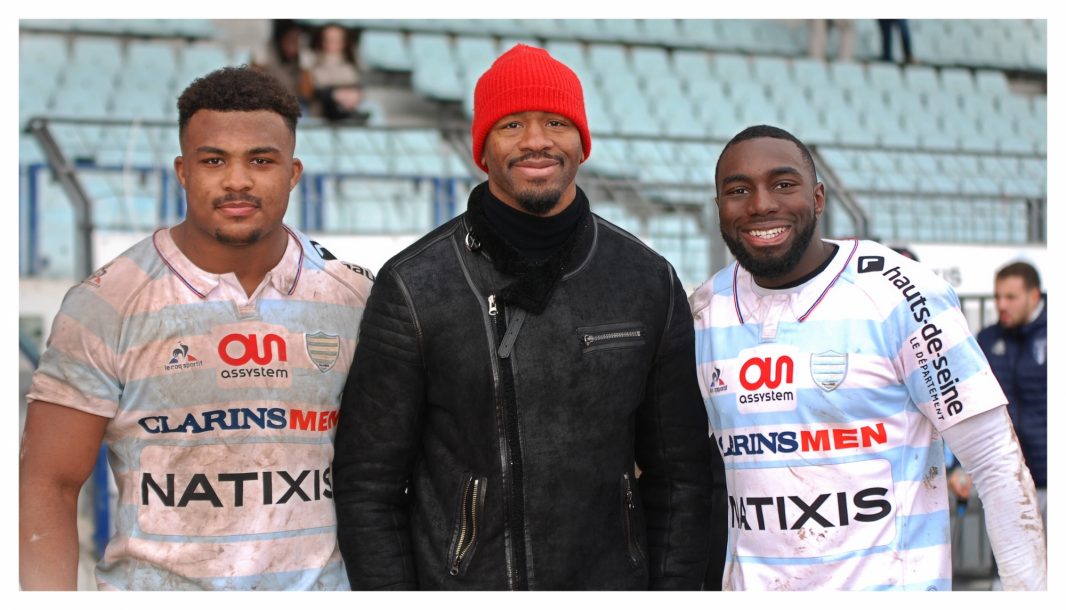 ESPOIRS - R92 v USAP - Hassane Kolingar, Olivier Missoup et Charles Nyoungue