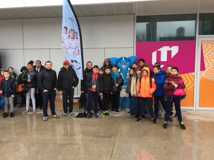 Les Ecoles de Rugby étaient présentes à la U Arena pour le derby !