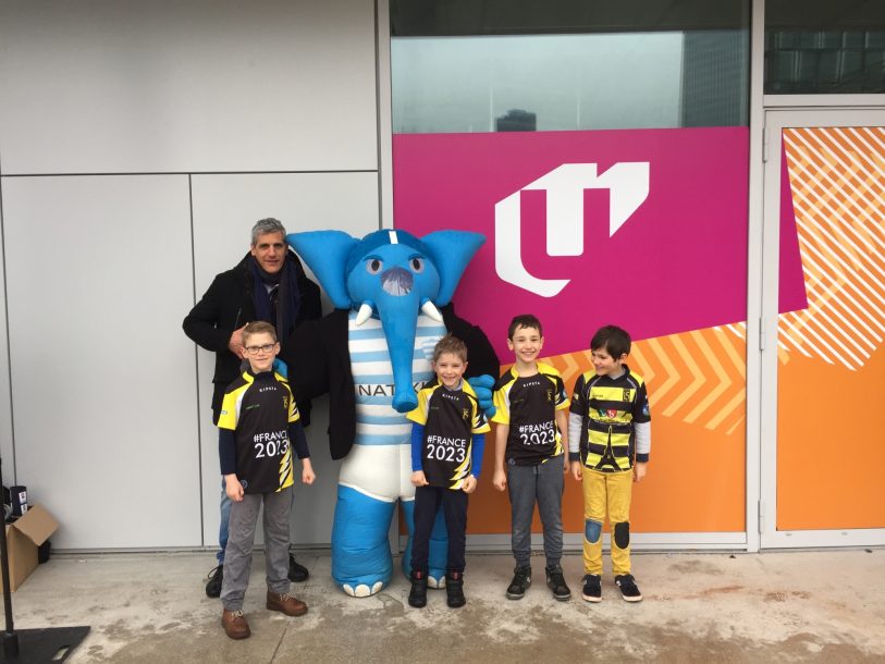 Les Ecoles de Rugby étaient présentes à la U Arena pour le derby !