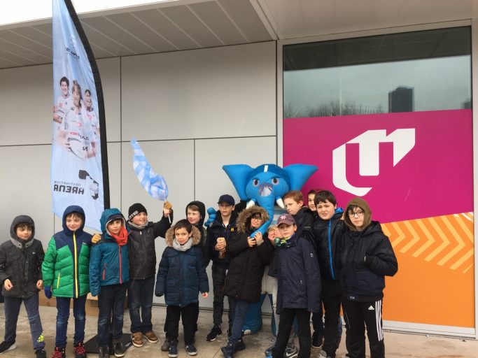 Les Ecoles de Rugby étaient présentes à la U Arena pour le derby !