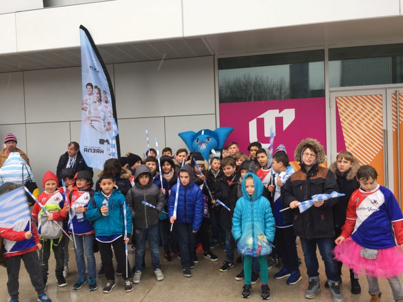 Les Ecoles de Rugby étaient présentes à la U Arena pour le derby !