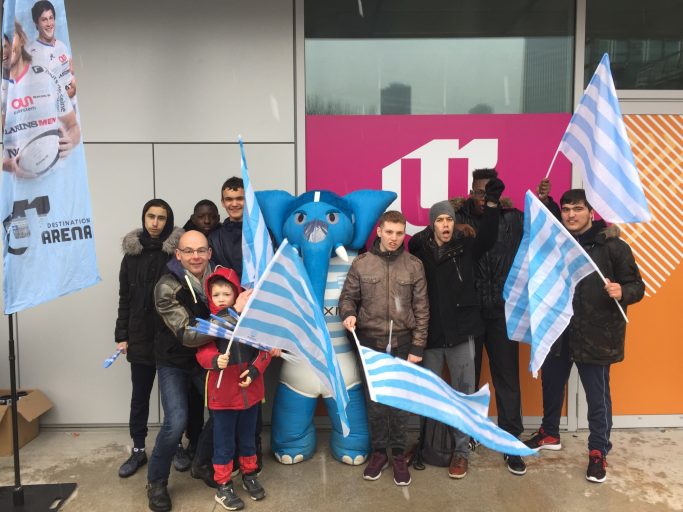 Les Ecoles de Rugby étaient présentes à la U Arena pour le derby !