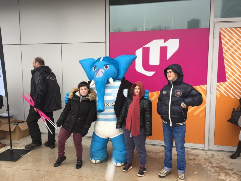 Les Ecoles de Rugby étaient présentes à la U Arena pour le derby !