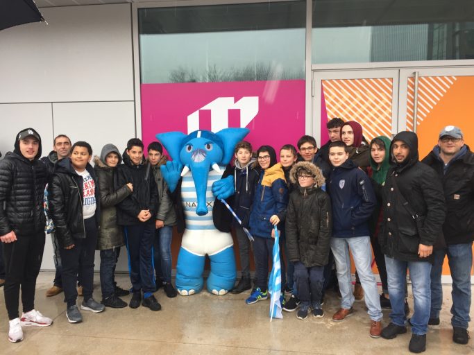 Les Ecoles de Rugby étaient présentes à la U Arena pour le derby !