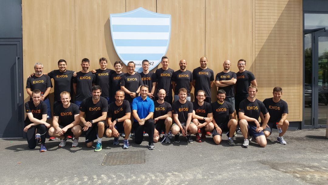 Seminaire Exos au Centre d'Entrainement du Racing 92