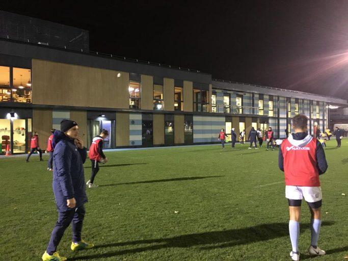 Entrainement de l'Académie du Racing 92