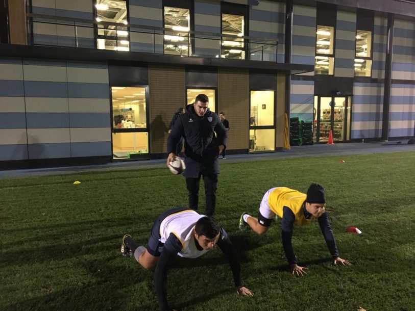 Entrainement de l'Académie du Racing 92