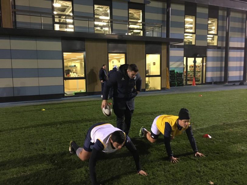 Entrainement de l'Académie du Racing 92