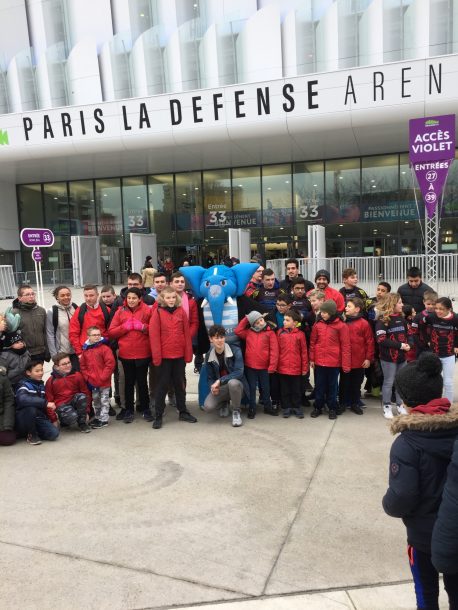 Les équipes reçues à Paris la Défense Arena