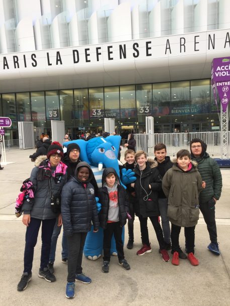 Les équipes reçues à Paris la Défense Arena