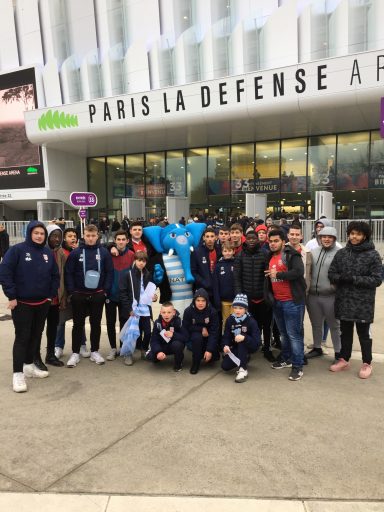 Les équipes reçues à Paris la Défense Arena