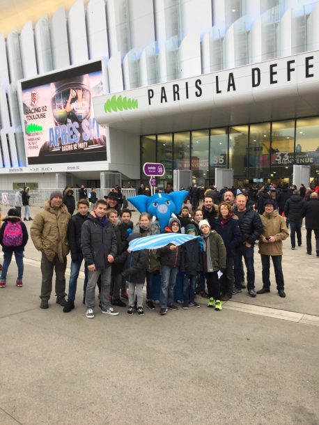 Les équipes reçues à Paris la Défense Arena