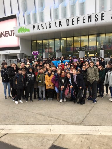 Les équipes reçues à Paris la Défense Arena