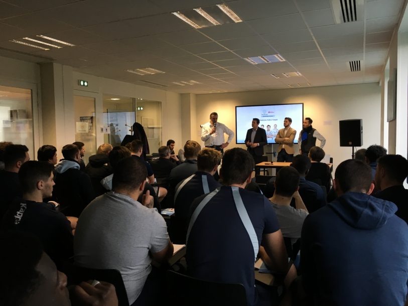 Présentation de la plateforme d'aide à l'emploi du Racing 92 avec Aesio