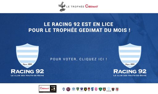 Trophée GEDIMAT - Votez pour l'essai d'Antonie Claassen