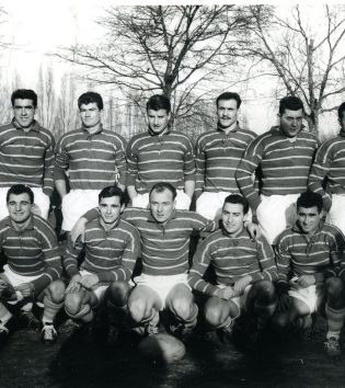 1957 - Grousset, Moncla, Debet, Paillassa, Crauste, Lavergne, Brub, Labeque, Deveaux, Marquesuzaa, Vigne, Vannier, Fernandez, Chapuis