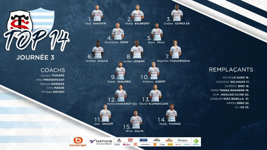 Composition du Racing 92