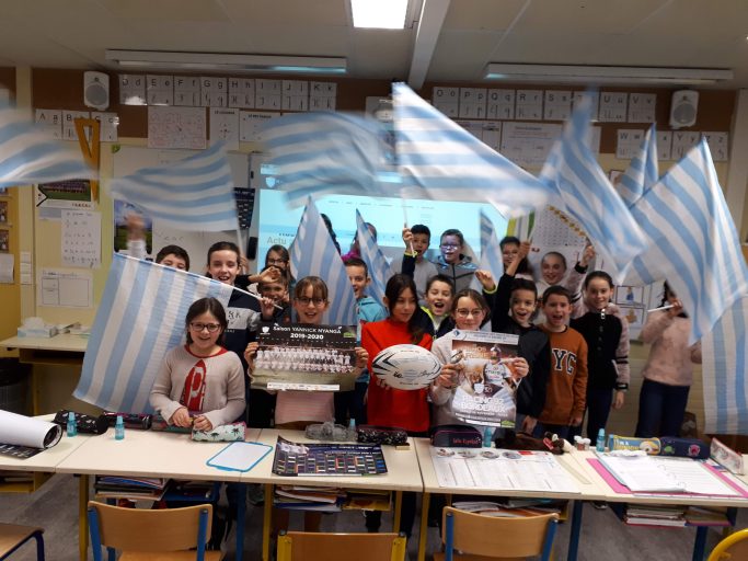 CM2 de l'école du Rouillen à Ergué Gabéric