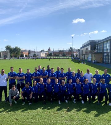 L'Equipe de rugby de l'armée de l'air et de l'espace nous a rendu visite !