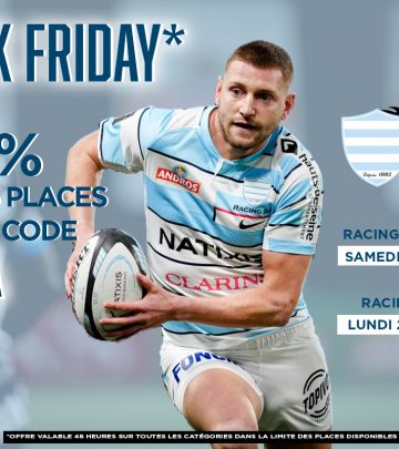 BLACK FRIDAY -50% sur vos places !