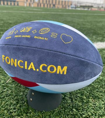 Foncia et le Racing 92 se mobilisent pour booster les dons en faveur des Pièces Jaunes