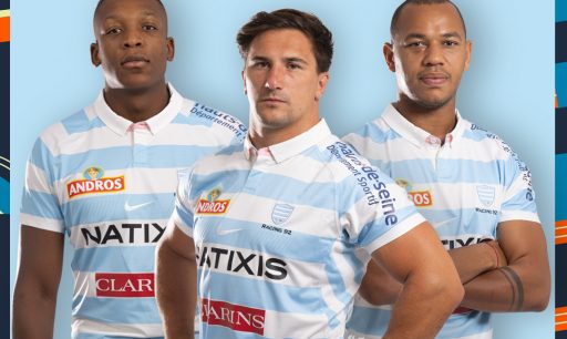 Le Racing 92 présente ses nouveaux maillots  pour la saison 2022-2023 !