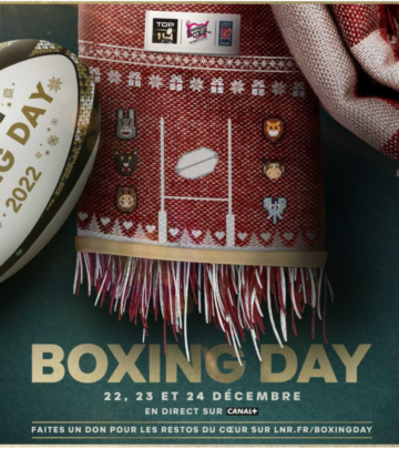 LE TOP 14 FILE UN NOUVEAU RENCARD AUX RESTOS DU COEUR A L’OCCASION DU BOXING DAY