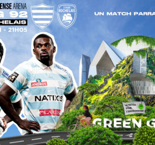 Racing 92 v Stade Rochelais : tes billets pour le Green Game