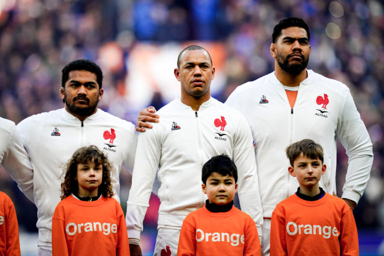 Gaël Fickou lors du match France-Ecosse en février 2023