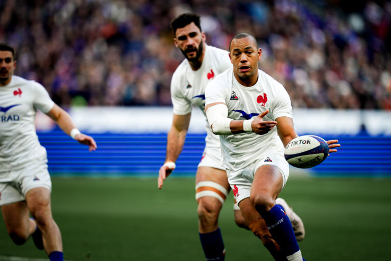 Gaël Fickou lors du match France-Ecosse en février 2023