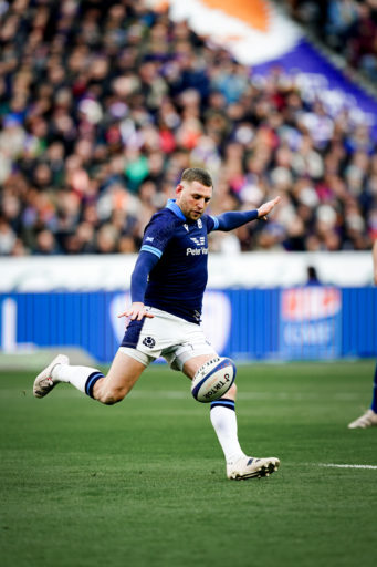 Finn Russell lors du match France-Ecosse en février 2023