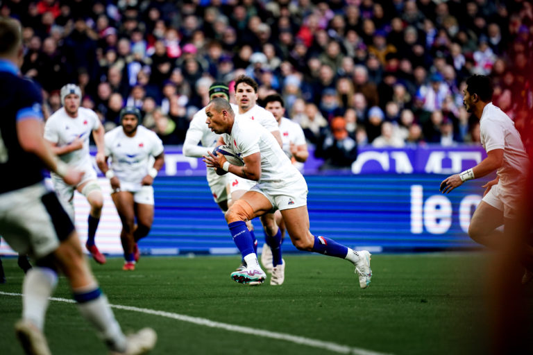 Gaël Fickou lors du match France-Ecosse en février 2023