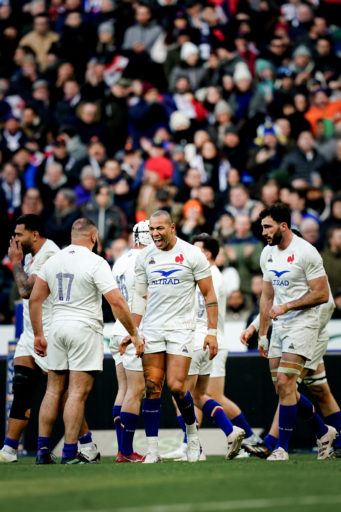 Gaël Fickou lors du match France-Ecosse en février 2023