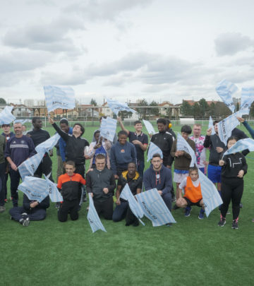 Le centre d'entraînement du Plessis-Robinson a été hôte de plusieurs évènements solidaires !