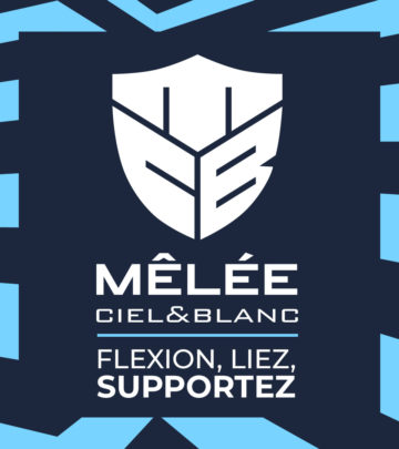 REJOINS LA MELEE CIEL ET BLANC 23-24