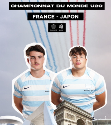 Noa et Lino avec la France pour le premier match de la Coupe du Monde U20 !