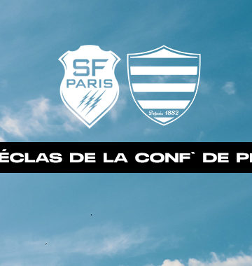 Barrages - Les déclas de la conf de presse