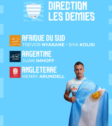 Coupe du monde : les racingmen en 1/2 !