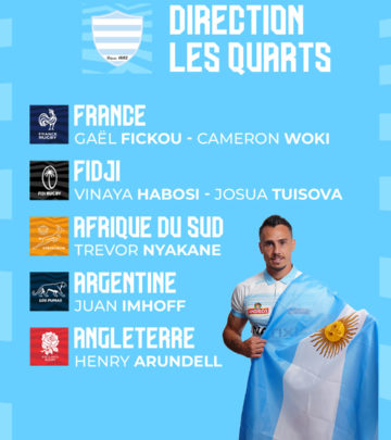 Coupe du monde : les racingmen en 1/4 !