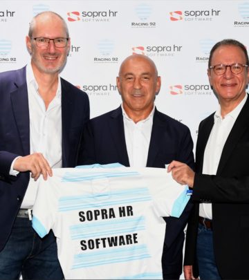 Sopra HR Software devient partenaire officiel du Racing 92 pour la saison sportive 2023-2024