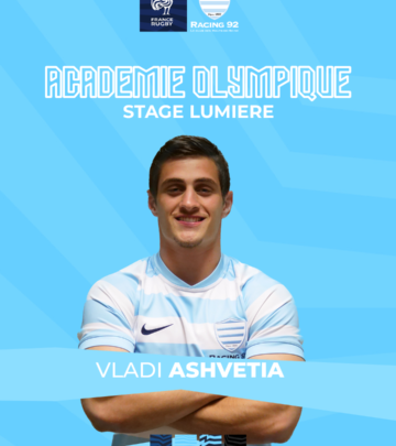 Vladi Ashvetia avec l'Académie Olympique